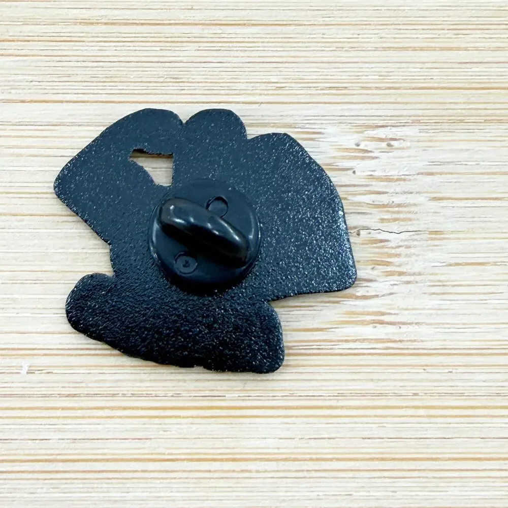 Bee Strong Pun Motivational Soft Enamel Pin, Mental Health